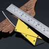 Portable Wallet Folding Metal Knife